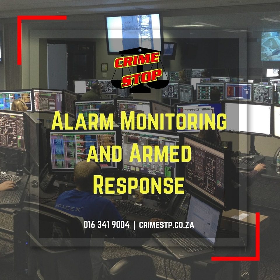 Alarm monitoring and armed response