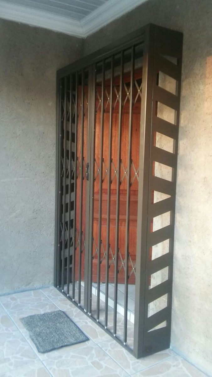 Security gate at front door