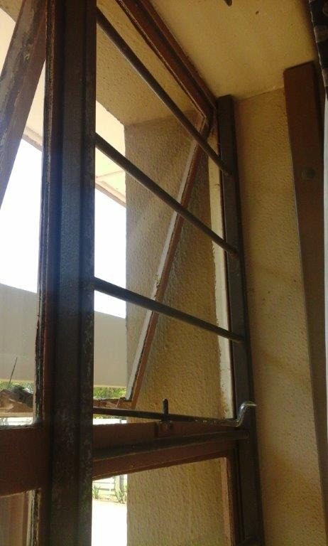 Econo bars on window