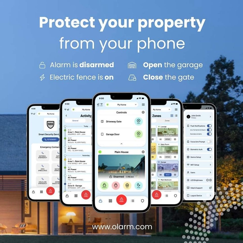 Olarm: protect your property from your phone
